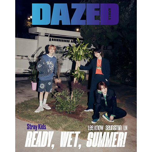 DAZED KOREA 2023.07 - STRAY KIDS LEE KNOW, SEUNGMIN, I.N
